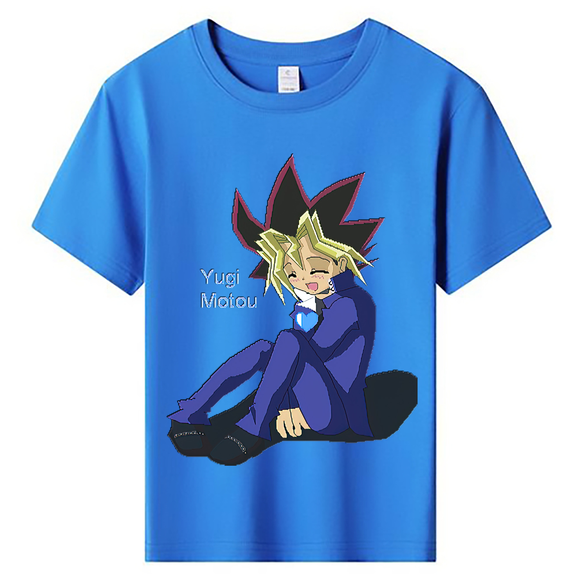 （画像用） 遊☆戯☆王 Yu-Gi-Oh! 綿100％キッズTシャツ（フロントプリント）